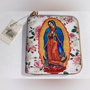 Small size wallet of La Virgen de Guadalupe/ virgen María